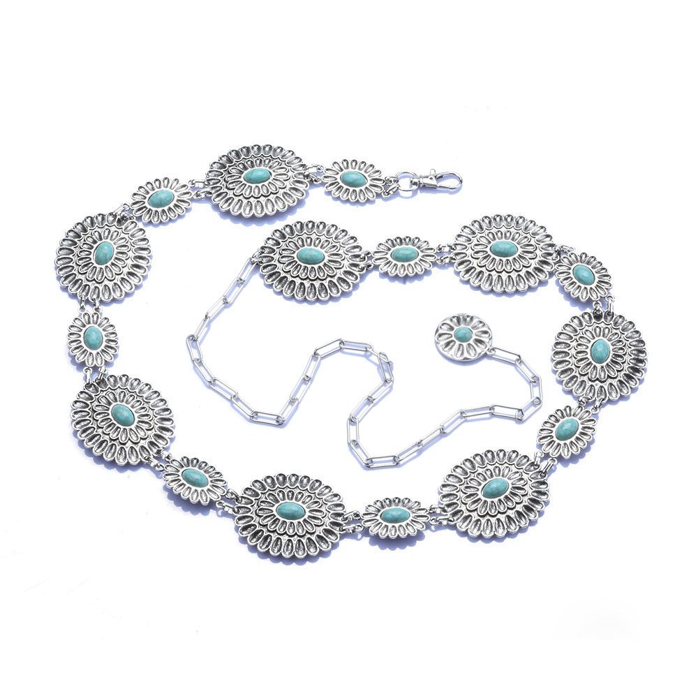 New Ethnic Fashion - 2025 جديد الهندي الفضة مطلي خمر