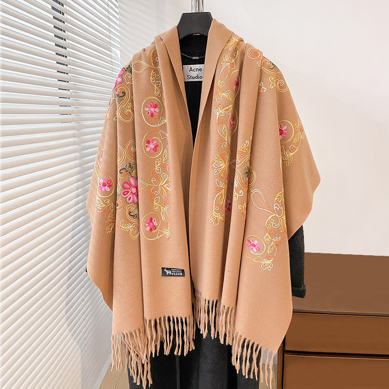 شال نسائي بتصميم عرقي عتيق مطر - مراجعة Go Ethnic Fashion وسعره